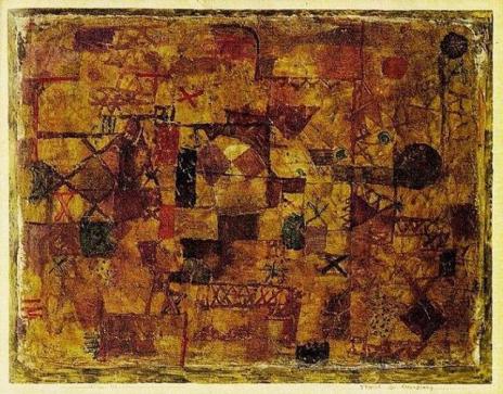 Paul Klee - Carpet of Memory 1914_