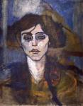 Amedeo Modigliani, Portrait of Maude Abrantes, 1907 [Reuben and Edith Hecht Museum, Haifa],